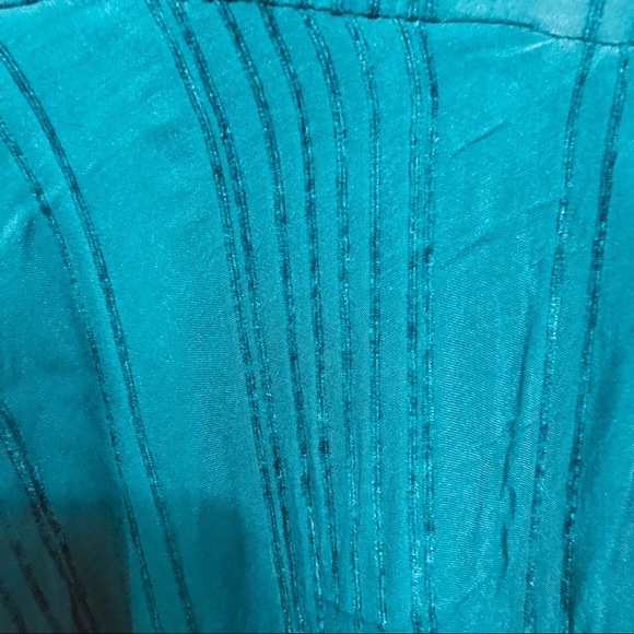 Anthropologie faux wrap midi boho dress high low - Picture 7 of 9